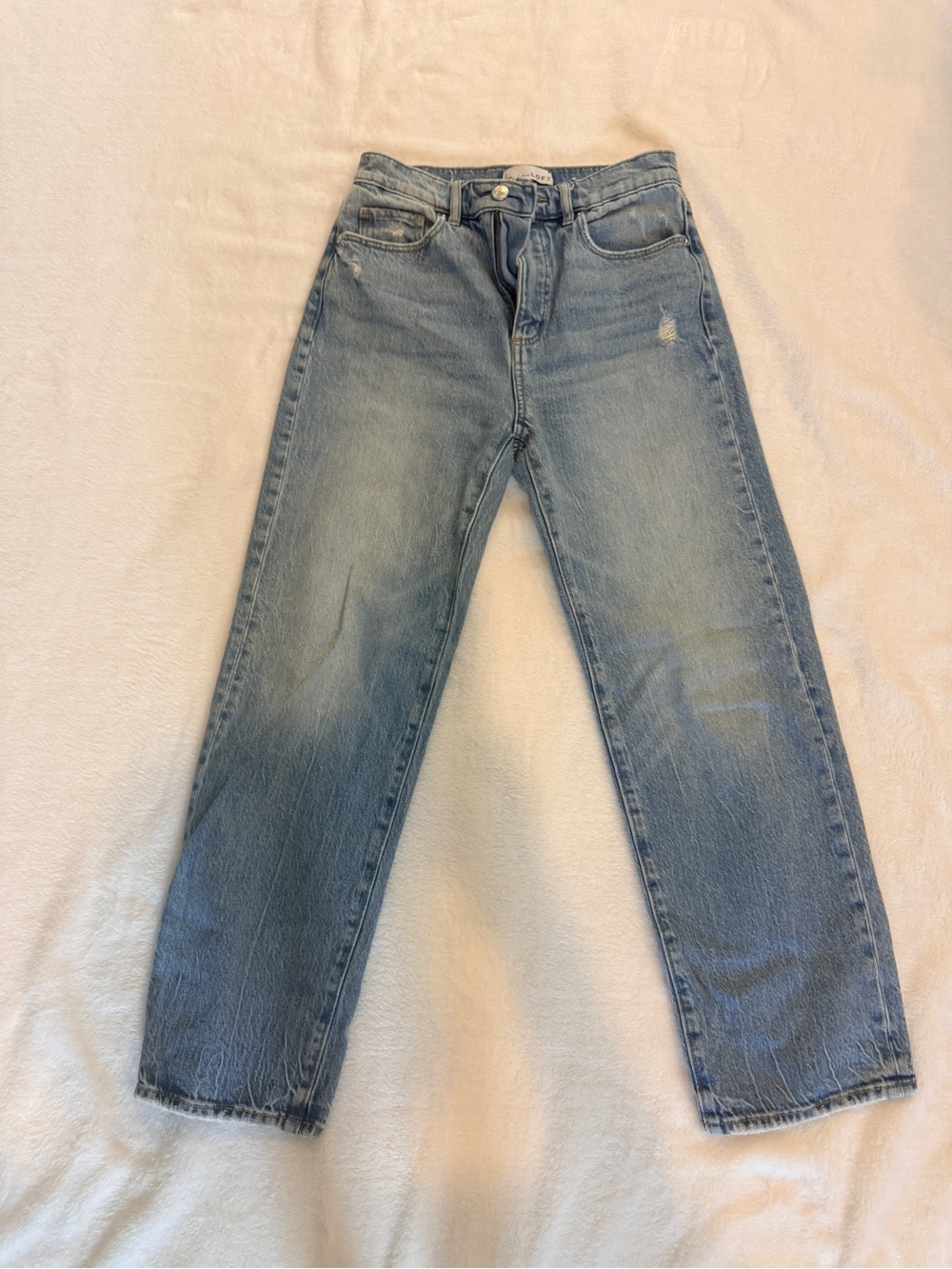 LOFT Men's Light Blue Straight Jeans